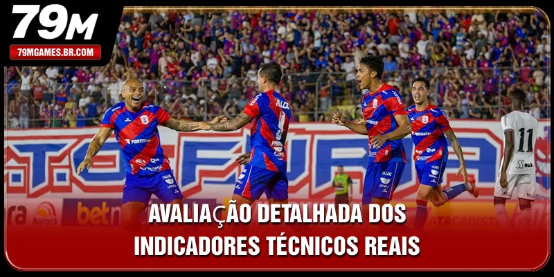 Avaliação detalhada dos indicadores técnicos reais