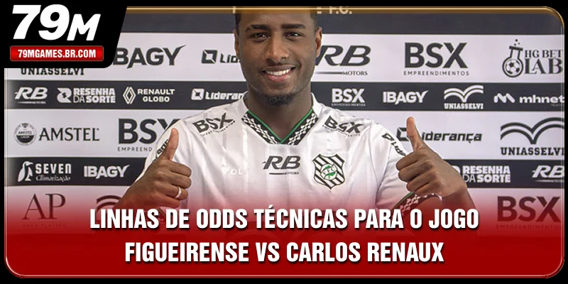 Linhas de odds técnicas para o jogo Figueirense vs Carlos Renaux